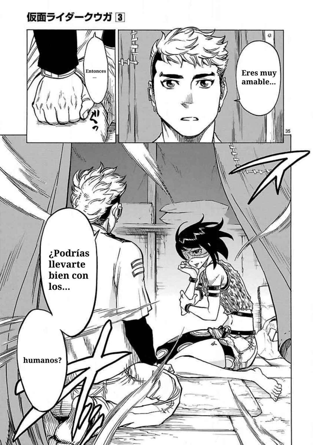 Kamen Rider Kuuga Chapter 11 - Page 35
