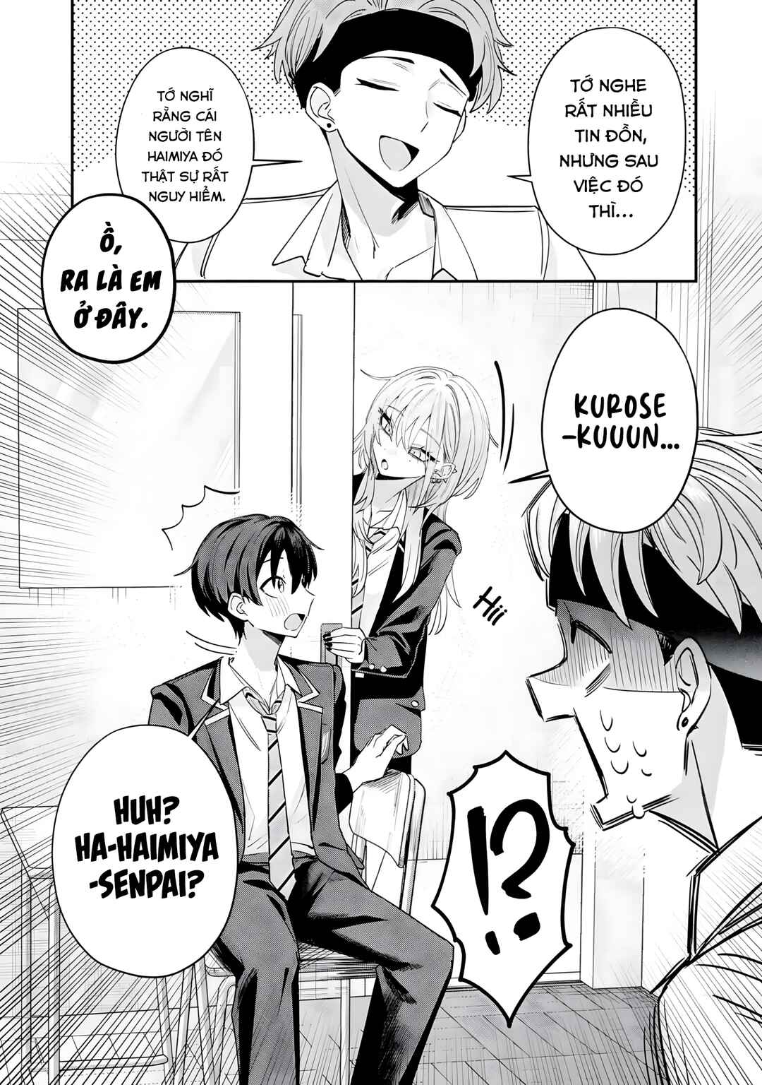 Haimiya-senpai wa Kowakute Kawaii Chapter 15 - Page 10