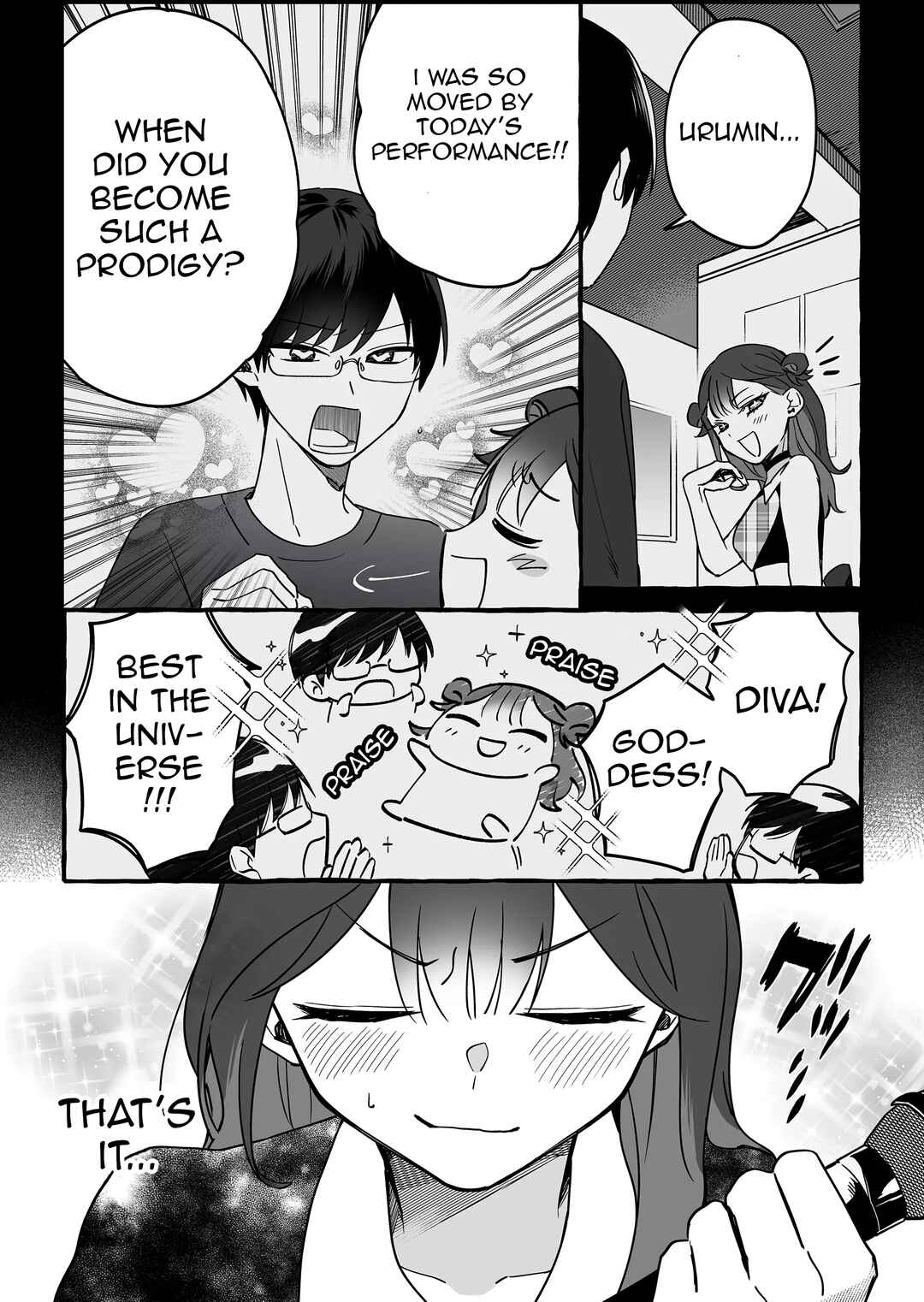 Damedol to Sekai ni 1-nin dake no Fan Chapter 7 - Page 13