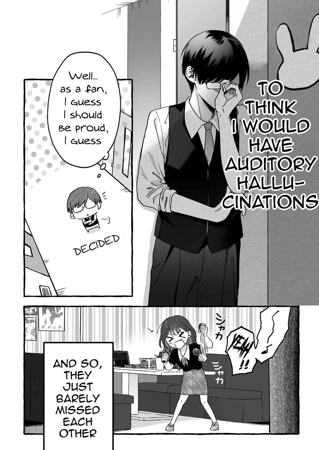 Damedol to Sekai ni 1-nin dake no Fan Chapter 7 - Page 16