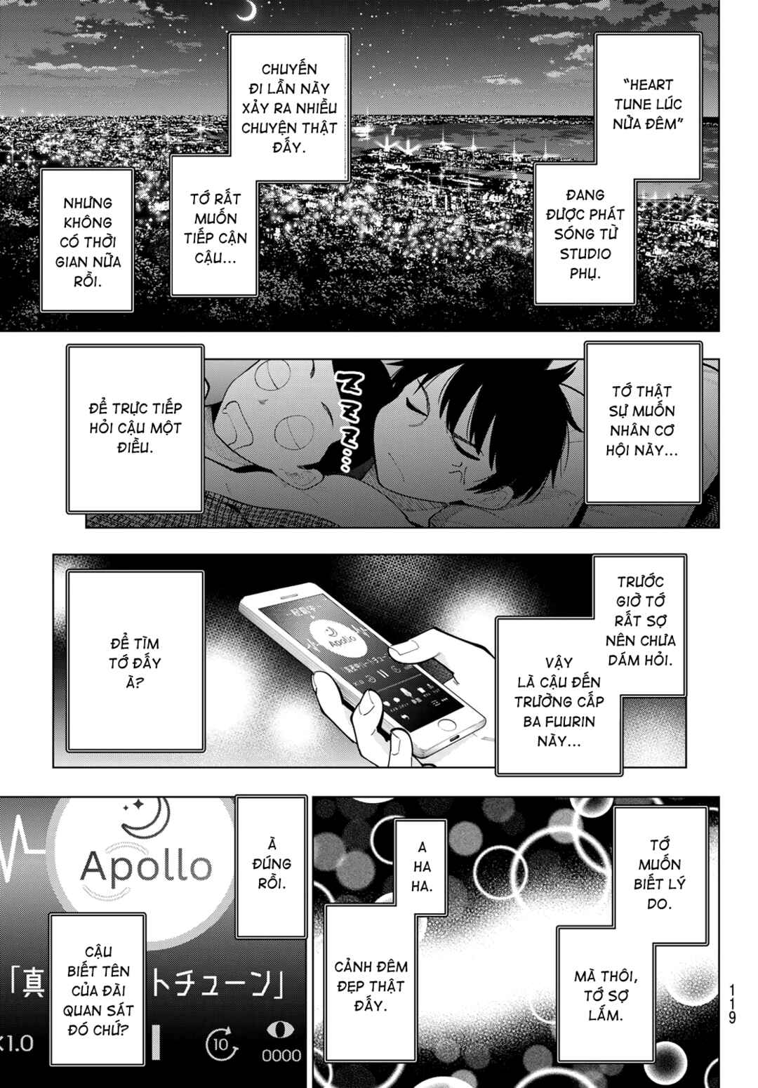 Mayonaka Heart Tune Chapter 97 - Page 19
