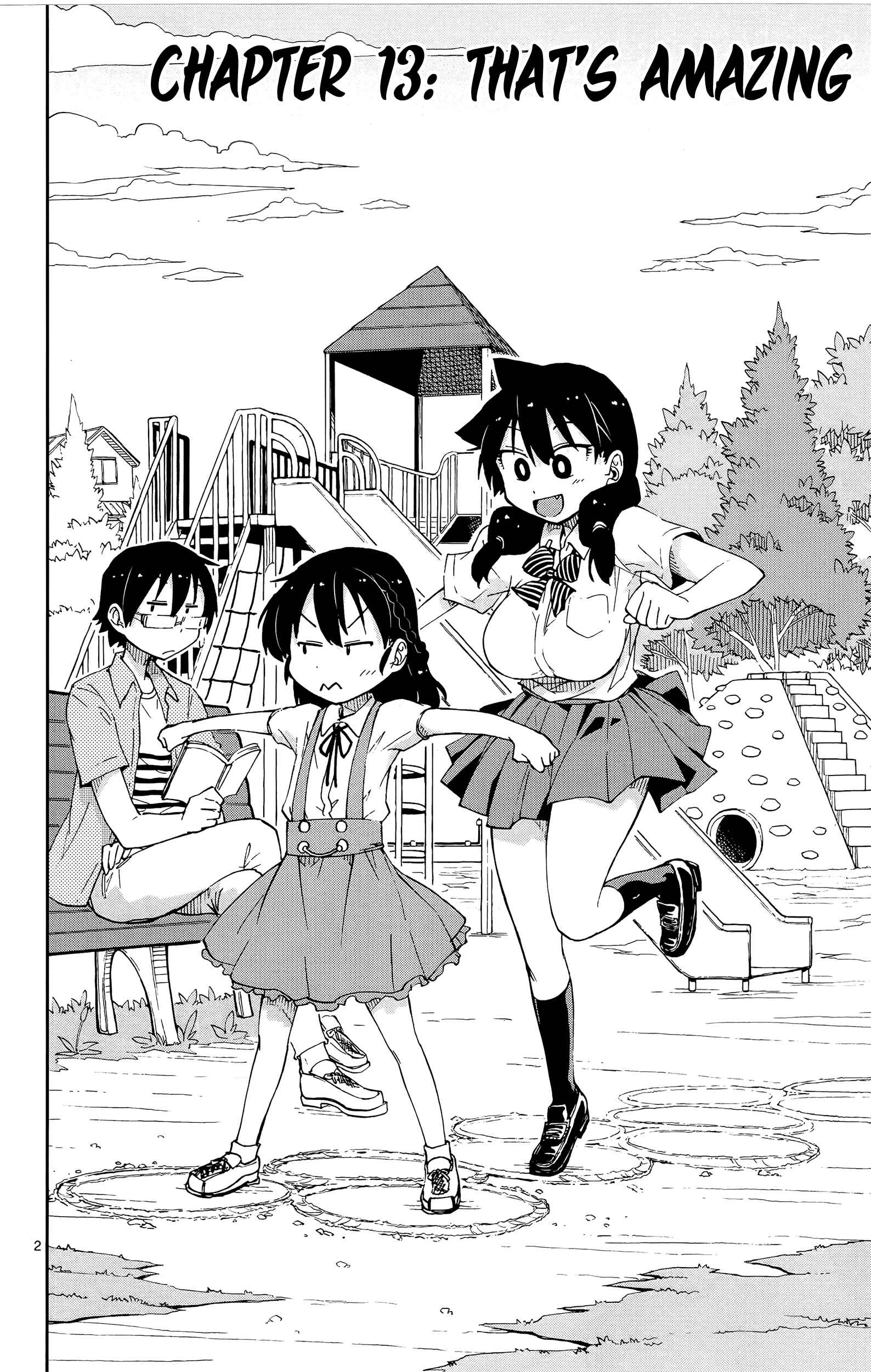 Amano Megumi wa Sukidarake! Chapter 13 - Page 2