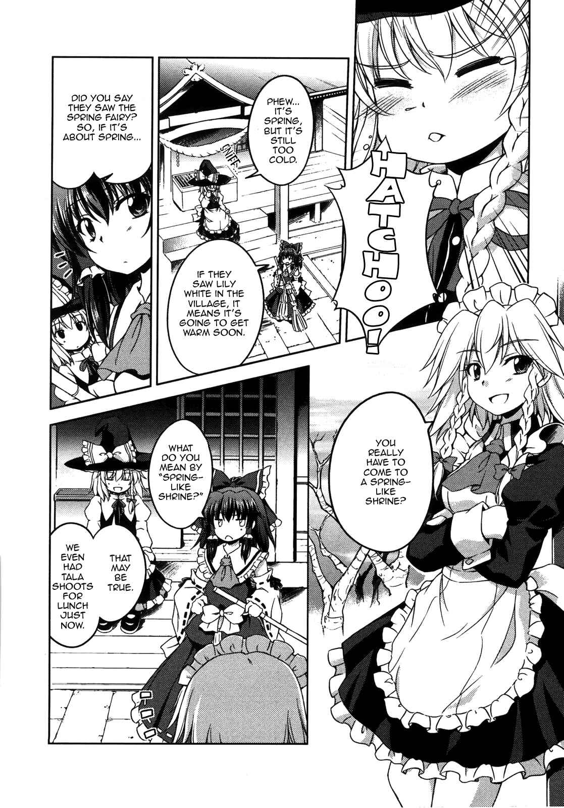 Touhou Sangetsusei ~ Strange and Bright Nature Deity. Chapter 8 - Page 8