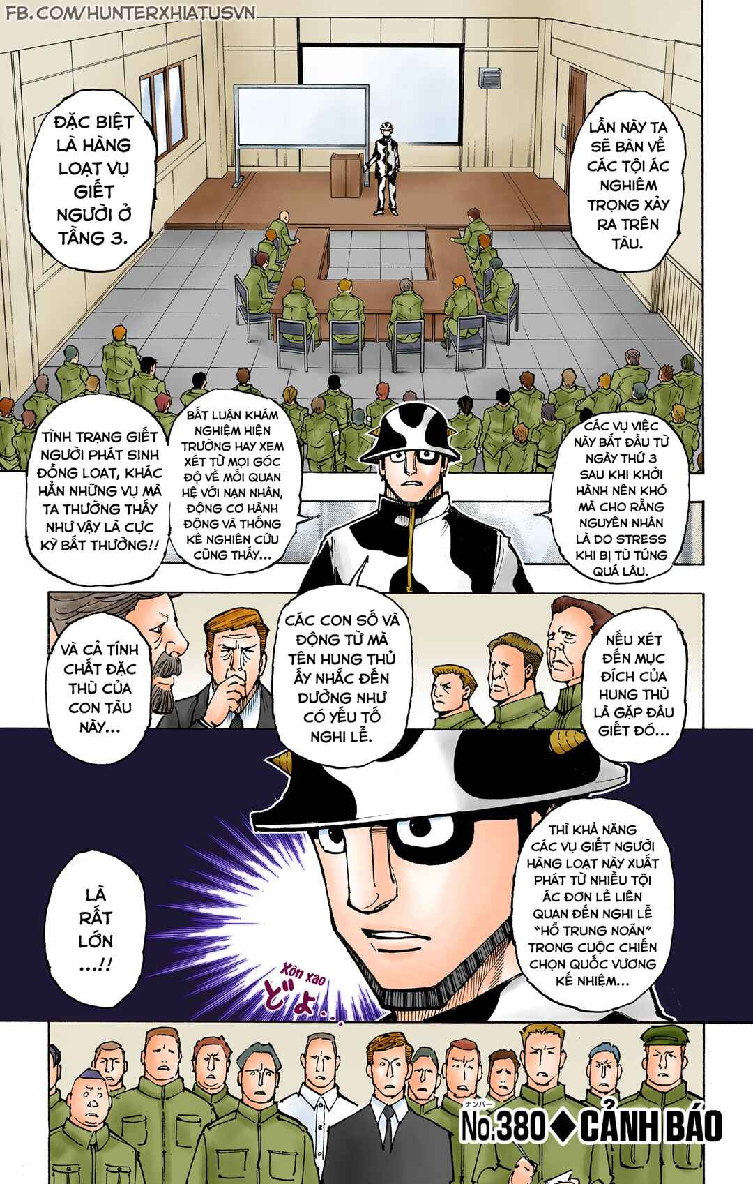 Hunter x Hunter (Official Colored) Chapter 380 - Page 1