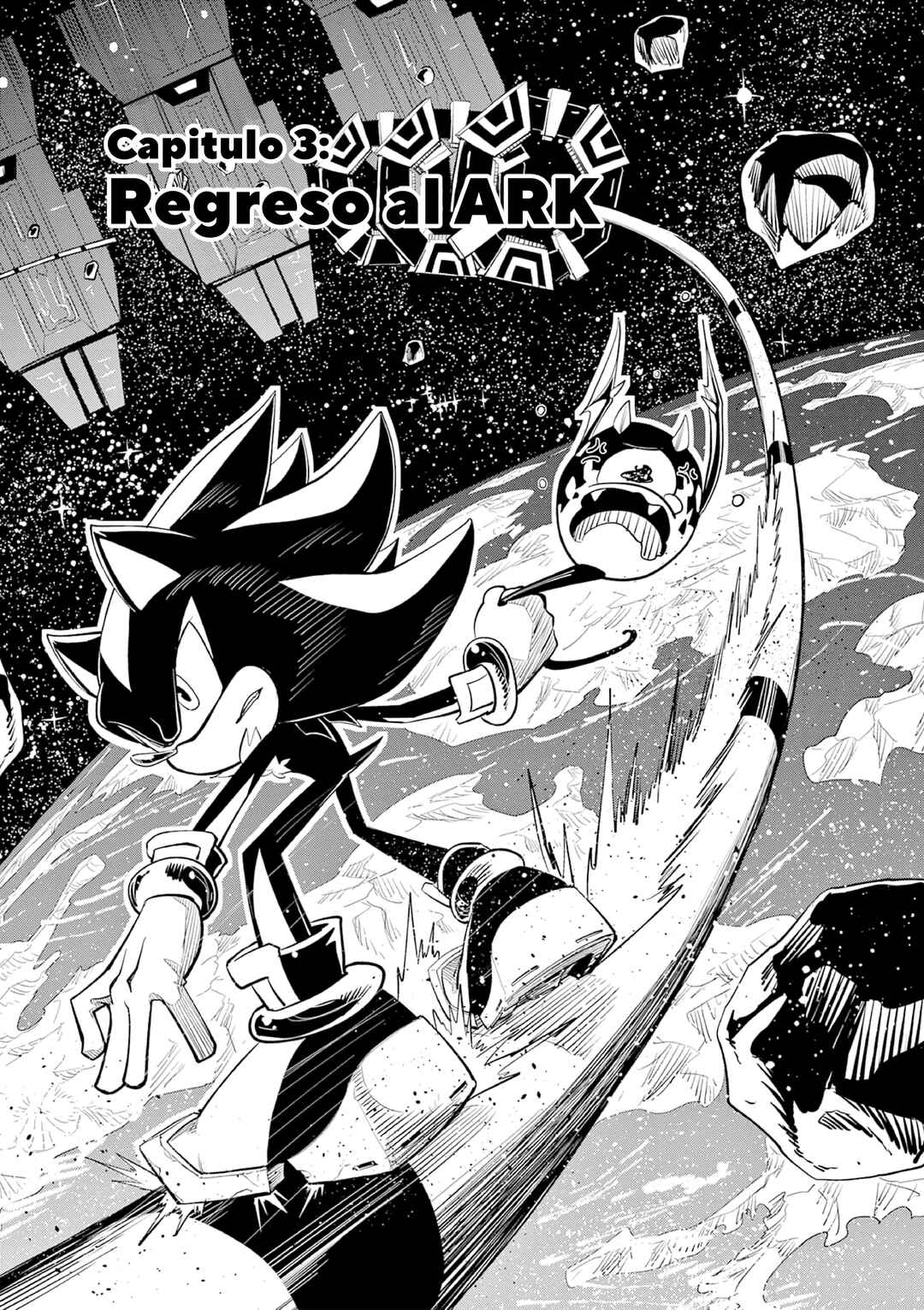 The Jet Black Hedgehog: Shadow the Hedgehog Chapter 3 - Page 1