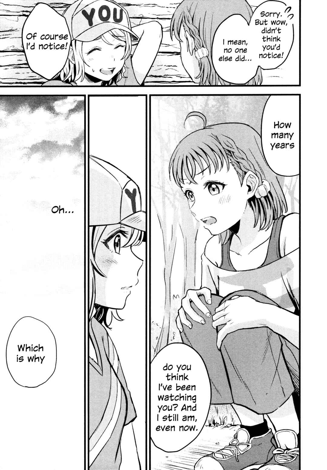 Love Live! Sunshine!! - A Love-Tinted Aquamarine (Doujinshi) Chapter 2 - Page 27