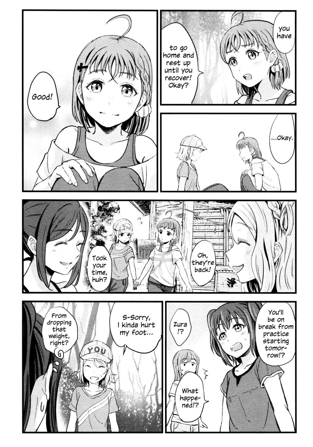 Love Live! Sunshine!! - A Love-Tinted Aquamarine (Doujinshi) Chapter 2 - Page 28