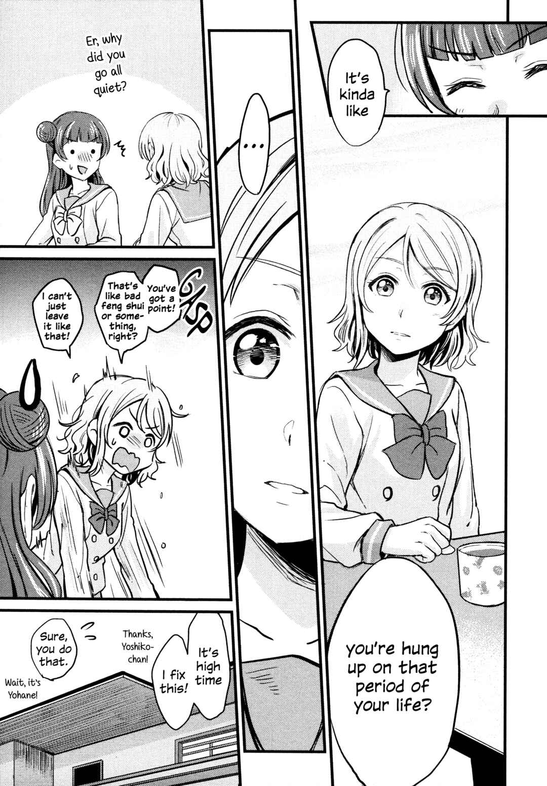 Love Live! Sunshine!! - A Love-Tinted Aquamarine (Doujinshi) Chapter 2 - Page 5