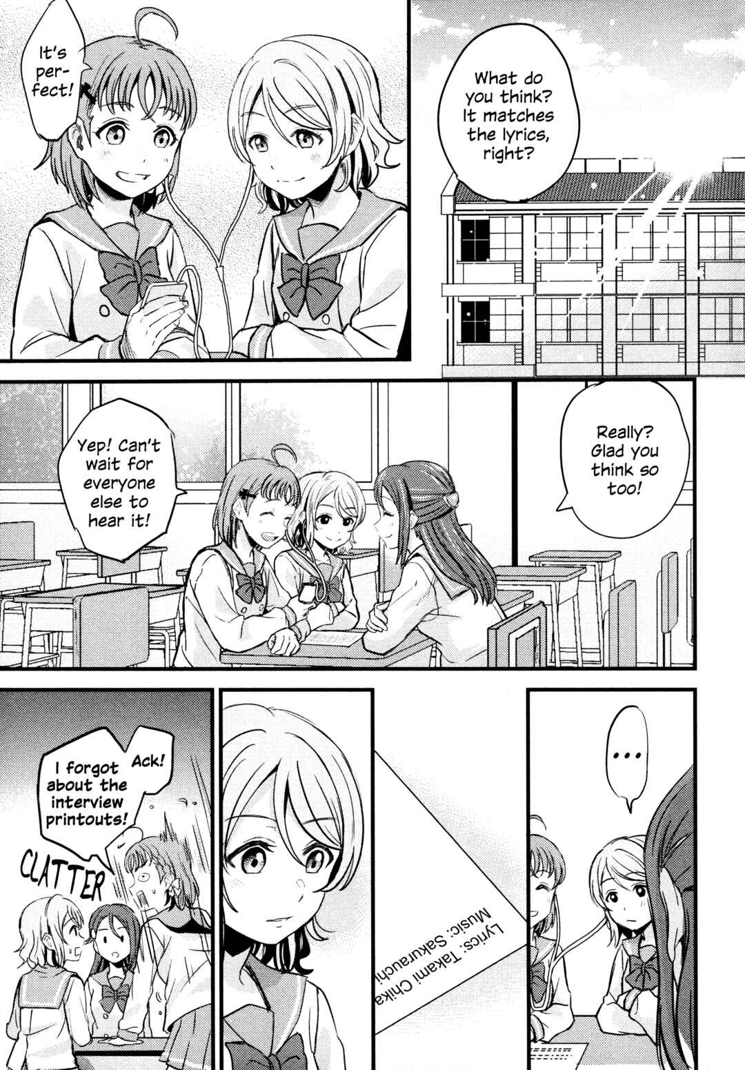 Love Live! Sunshine!! - A Love-Tinted Aquamarine (Doujinshi) Chapter 2 - Page 9