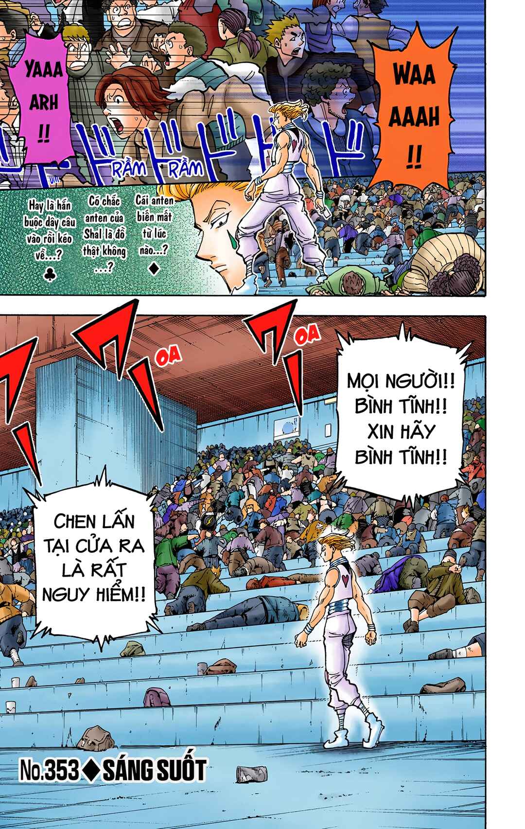 Hunter x Hunter (Official Colored) Chapter 353 - Page 1