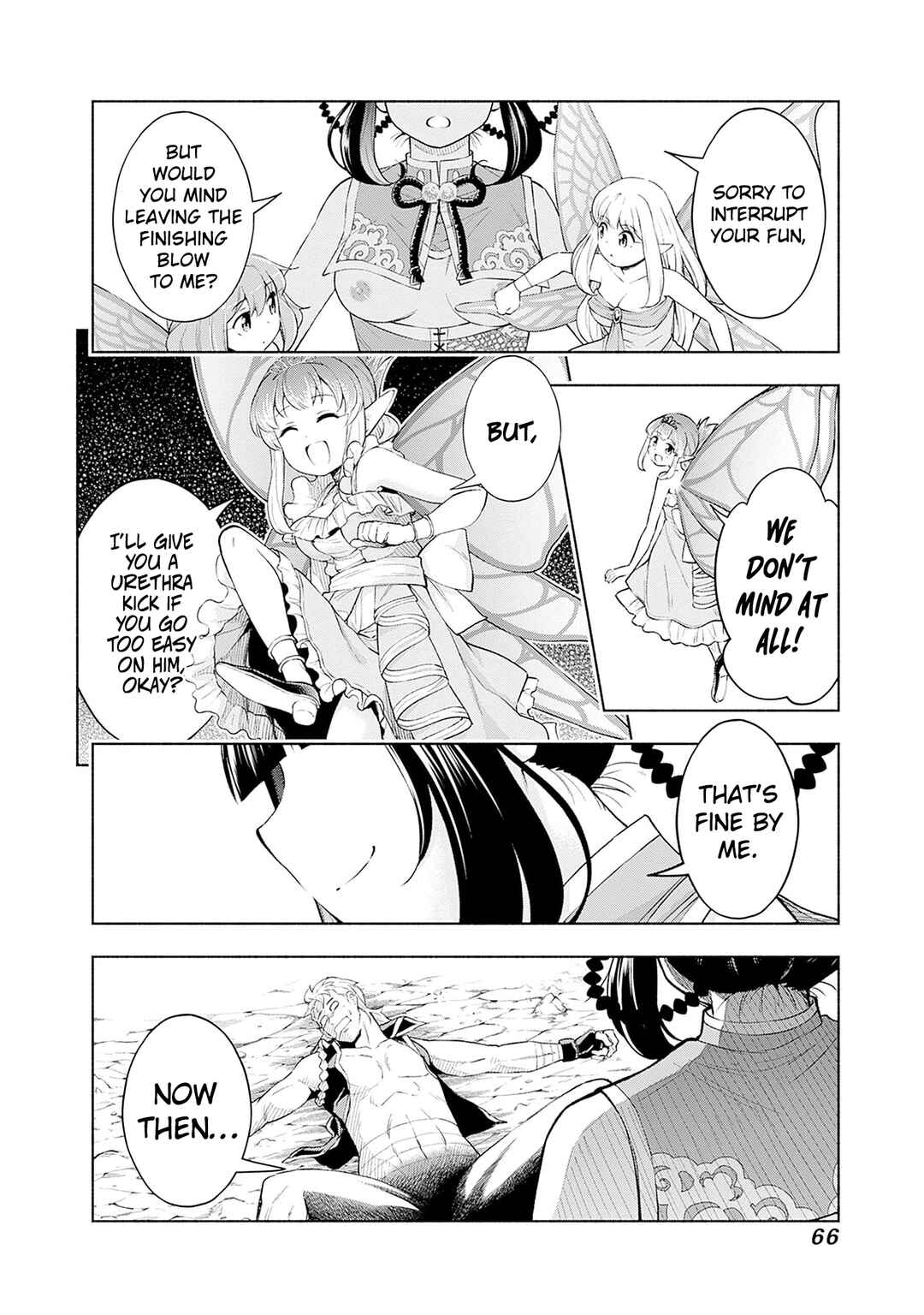 Eroge no Sekai de Slow Life ~Issho ni Isekai Teni shitekita Yarisaa no Daigakusei-tachi ni Tsuihou sareta node, Henkyou de Muteki ni Natte Shin no Heroine-tachi to Yoroshiku Yarimasu~ Chapter 26 - Page 4