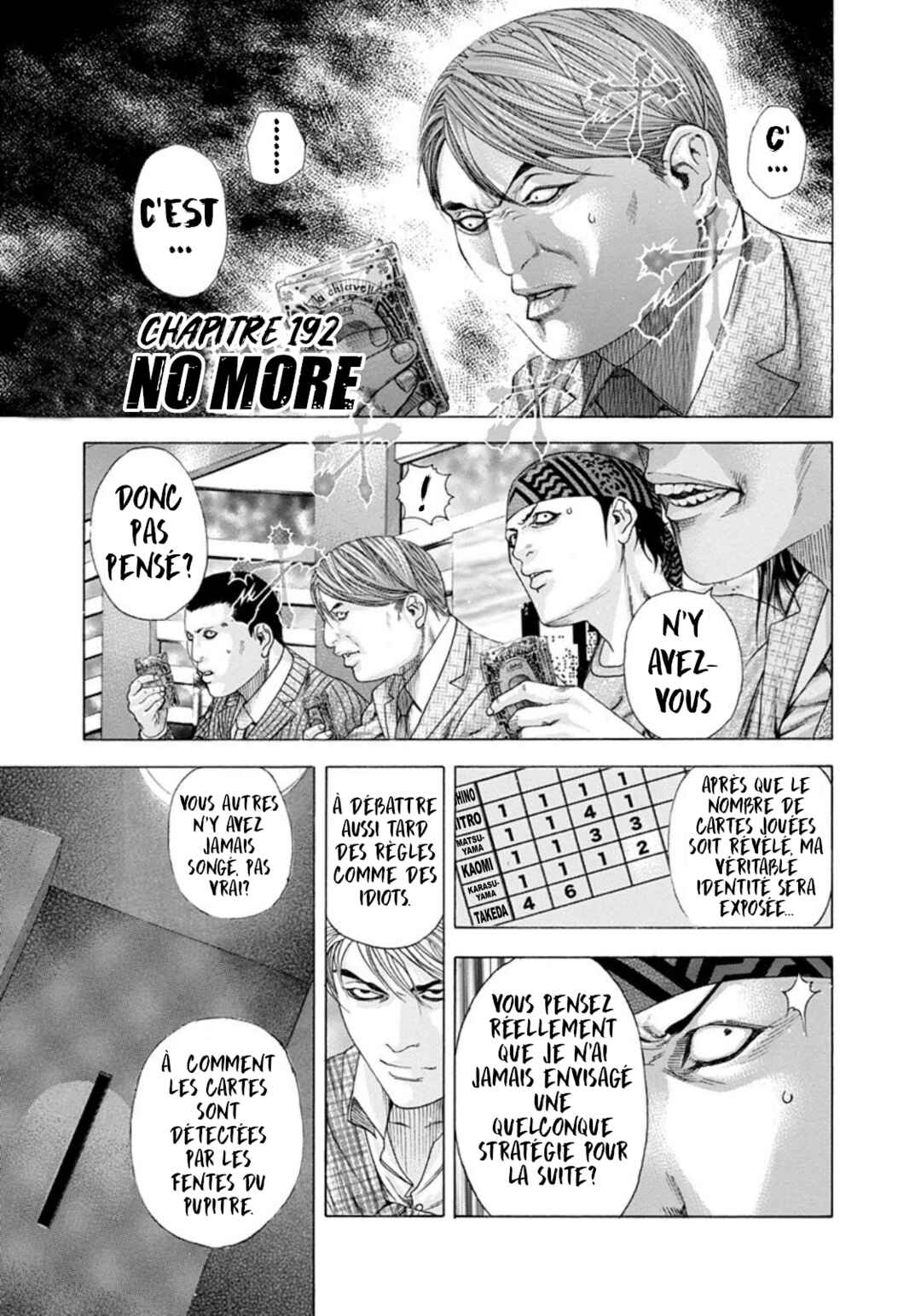 Usogui Chapter 192 - Page 1