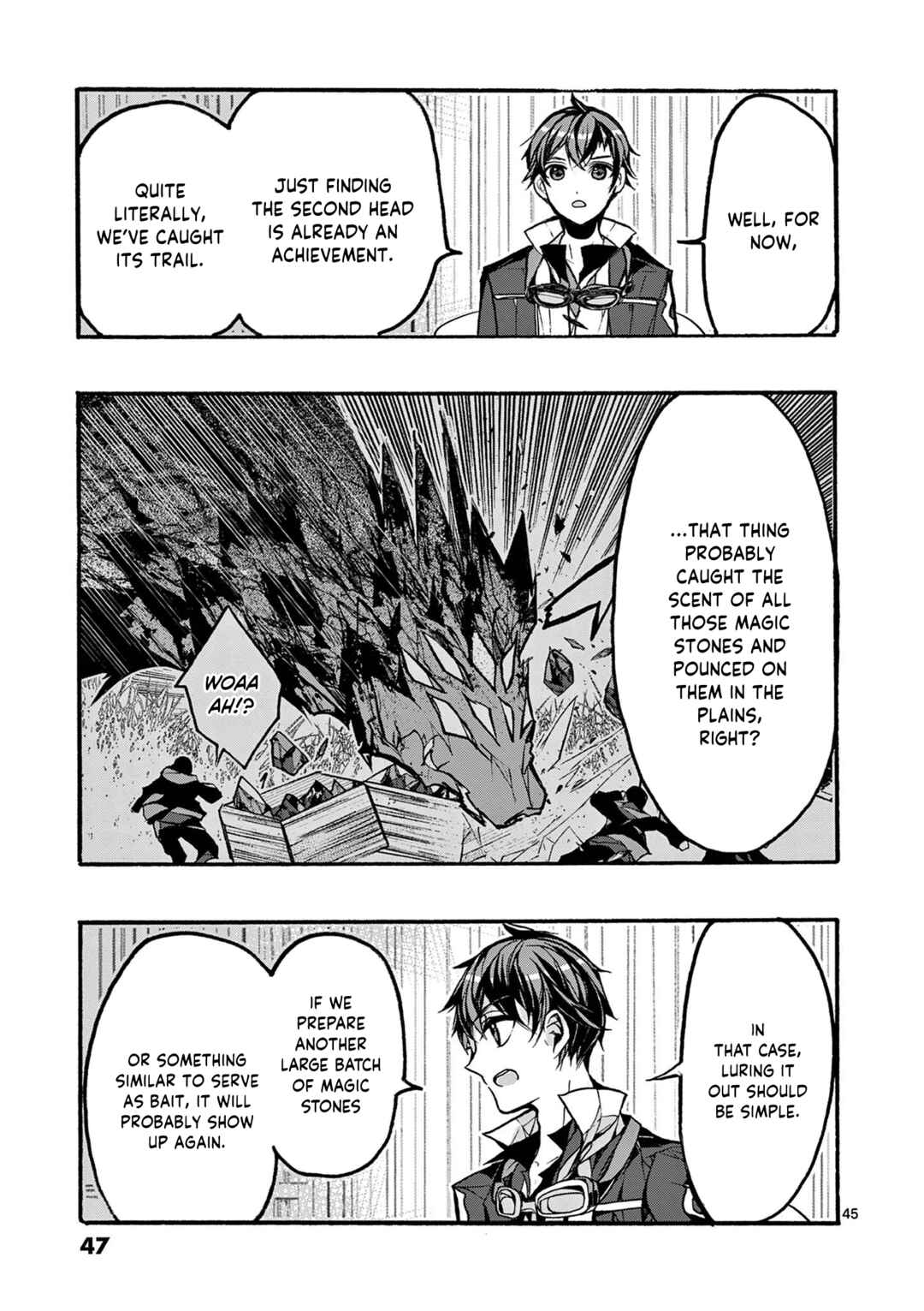 Saikyou Shoku <Ryukishi> Kara Shokyu Shoku <Hakobiya> Ni Nattano Ni, Naze Ka Yushatachi Kara Tayoraretemasu Chapter 45 - Page 49