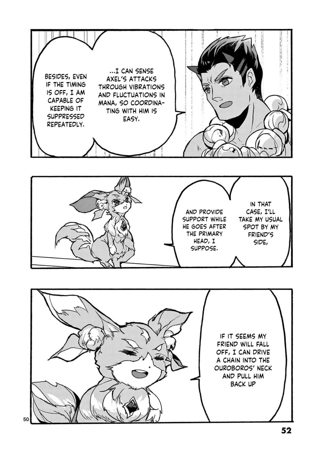 Saikyou Shoku <Ryukishi> Kara Shokyu Shoku <Hakobiya> Ni Nattano Ni, Naze Ka Yushatachi Kara Tayoraretemasu Chapter 45 - Page 54