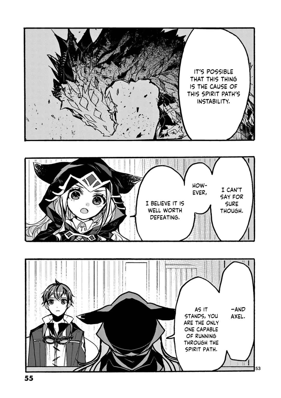Saikyou Shoku <Ryukishi> Kara Shokyu Shoku <Hakobiya> Ni Nattano Ni, Naze Ka Yushatachi Kara Tayoraretemasu Chapter 45 - Page 57