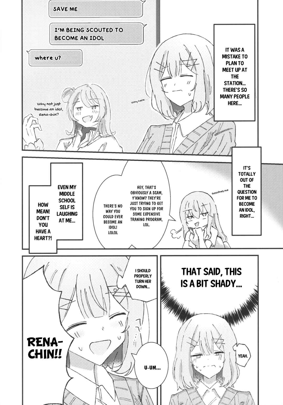 Atashi ga Rena-chin to Date Dekiru Wakenaijan! Muri Muri! (Muri ja Nakatta!?) Chapter ? - Page 5