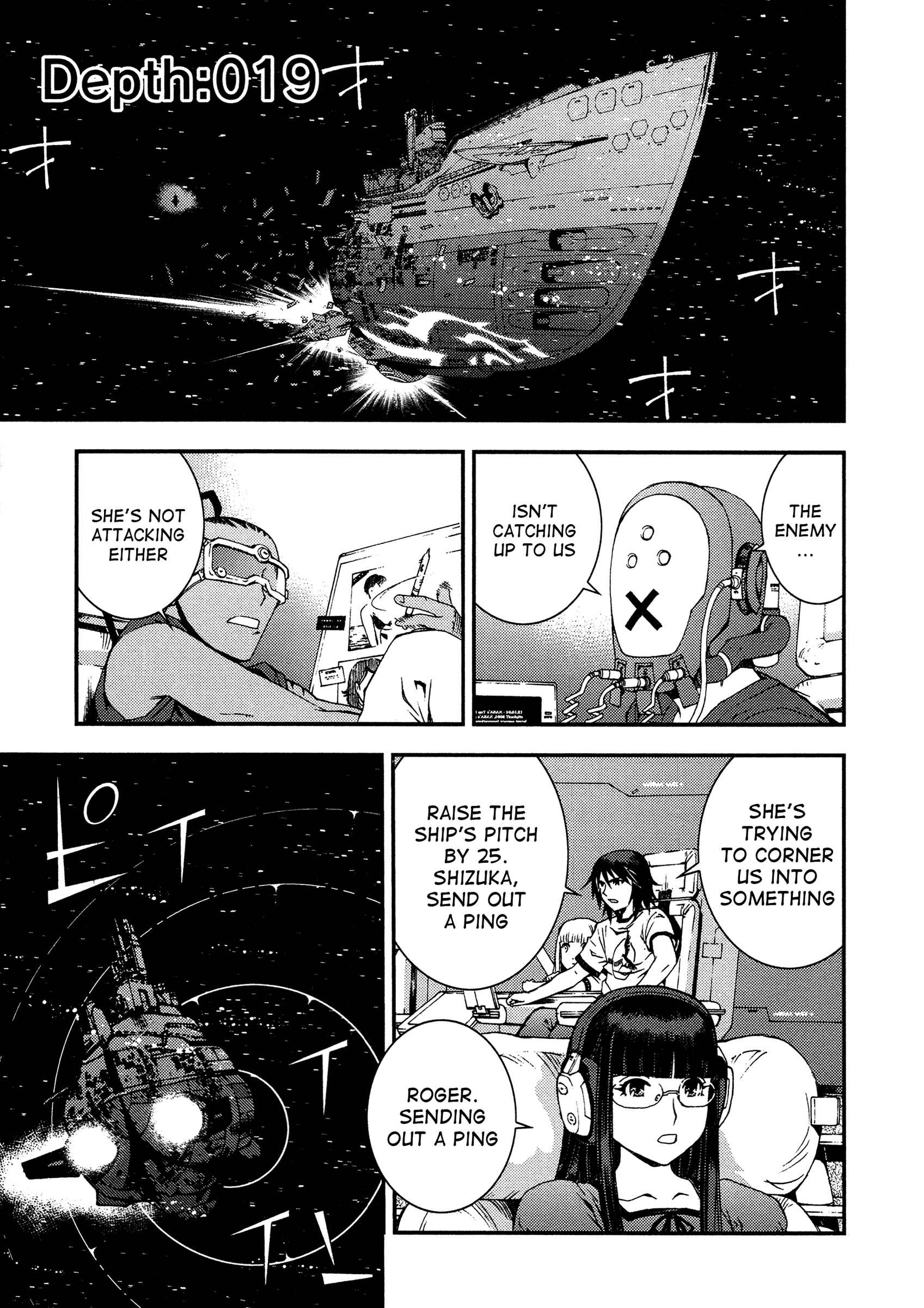 Aoki Hagane no Arpeggio Chapter 19 - Page 1
