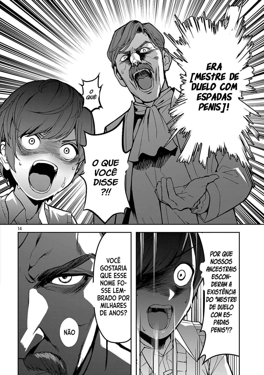 Tousan wa [Kensei], Kaasan wa [Kenshin], Boku wa [Ochi〇po Chanbara Master] Chapter 1.2 - Page 8