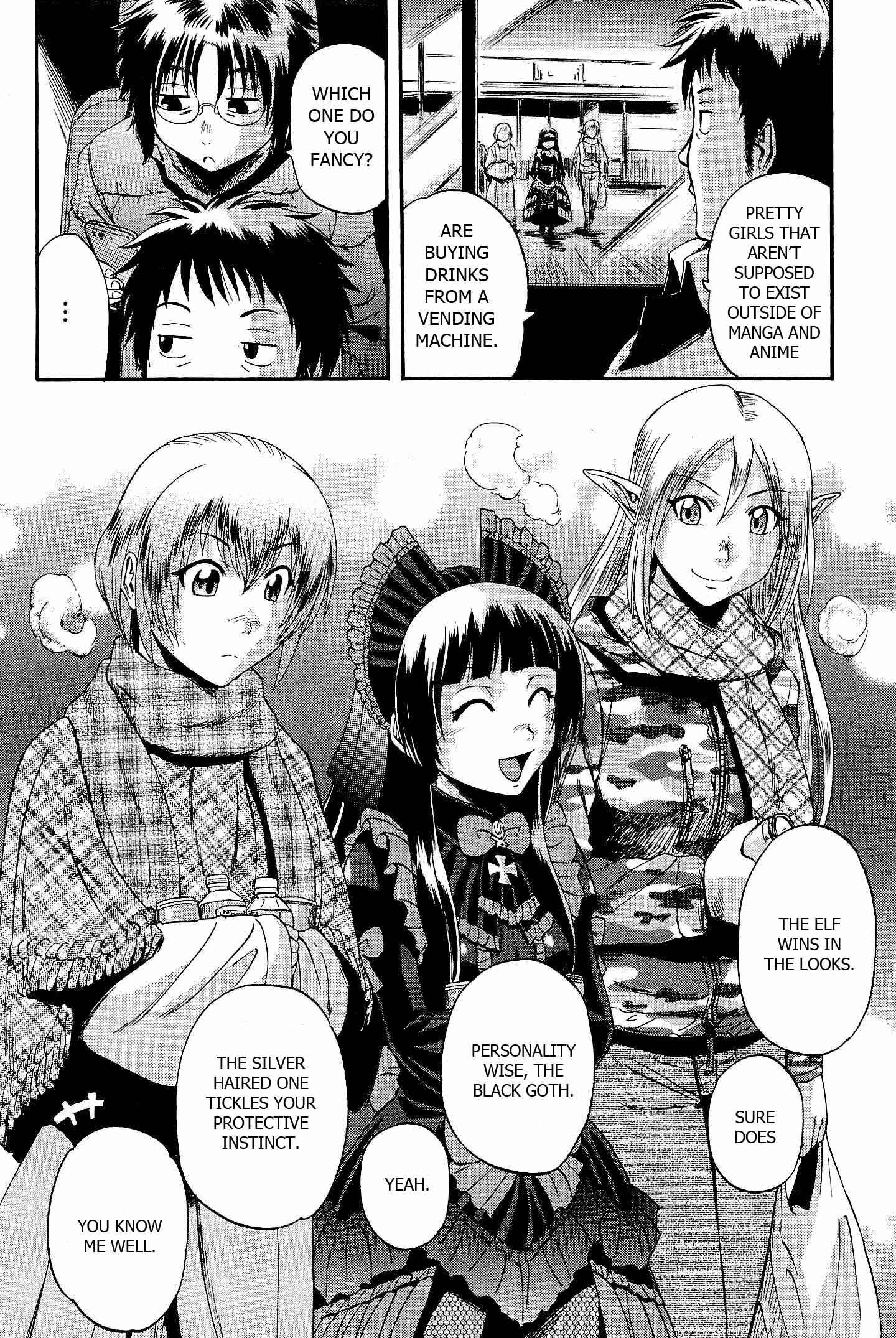 GATE - Jieitai Kanochi nite, Kaku Tatakaeri Chapter 23 - Page 22