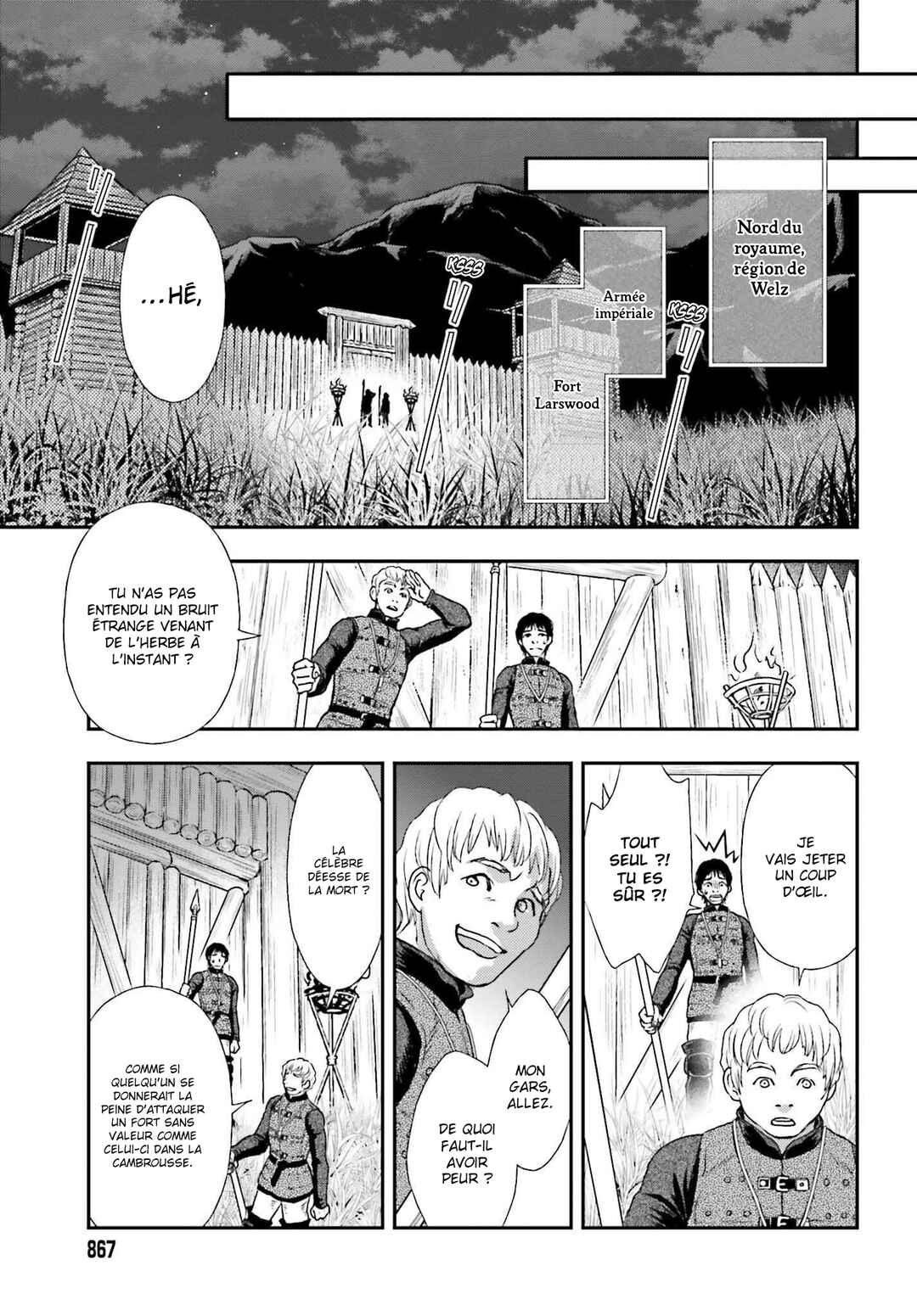 Shinigami ni Sodaterareta Shoujo wa Shikkoku no Tsurugi o Mune ni Idaku Chapter 33 - Page 10