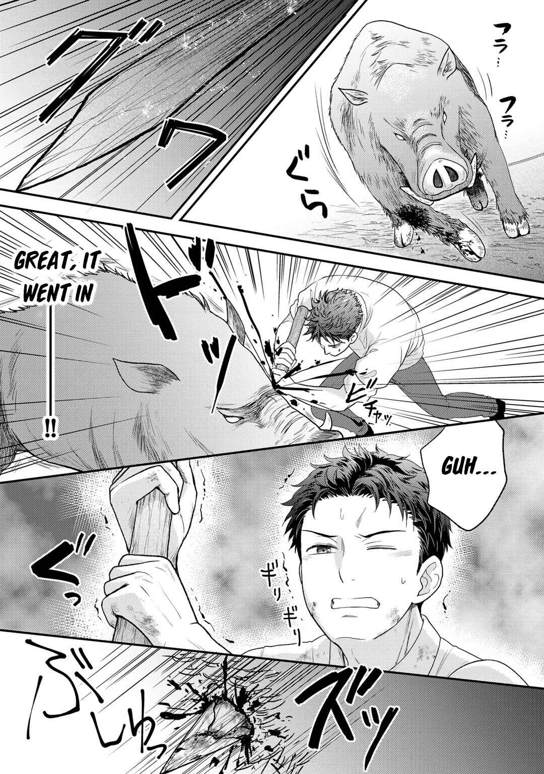 Isekai ni Kita Mitai dakedo Dou Sureba Yoi no Darou: Shachiku SE no My Pace Boukenki Chapter 1 - Page 33