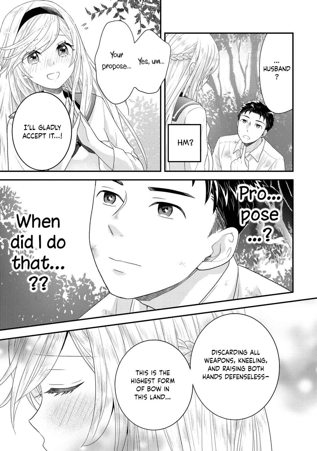 Isekai ni Kita Mitai dakedo Dou Sureba Yoi no Darou: Shachiku SE no My Pace Boukenki Chapter 1 - Page 38