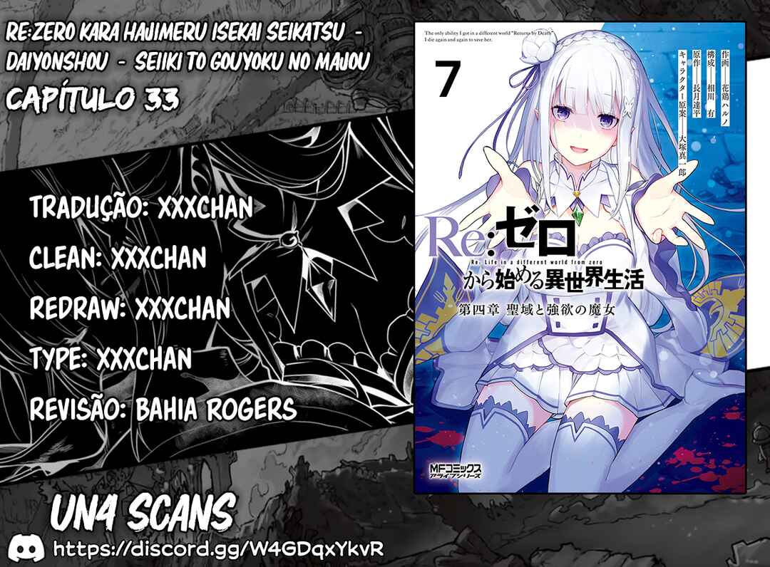 Re:Zero kara Hajimeru Isekai Seikatsu: Dai 4-shou—Seiiki to Gouyoku no Majo Chapter 33 - Page 1