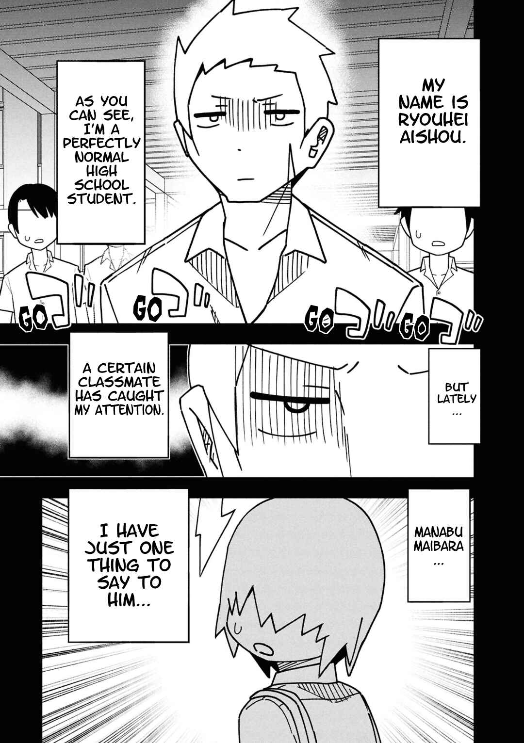 Maibara-kun wa Tsuyotsuyo Gal Kara Hanarerarenai Chapter 6 - Page 1
