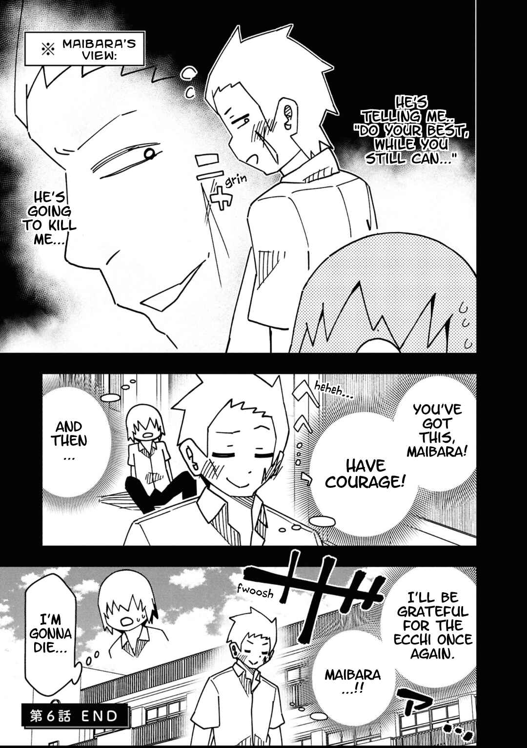 Maibara-kun wa Tsuyotsuyo Gal Kara Hanarerarenai Chapter 6 - Page 11