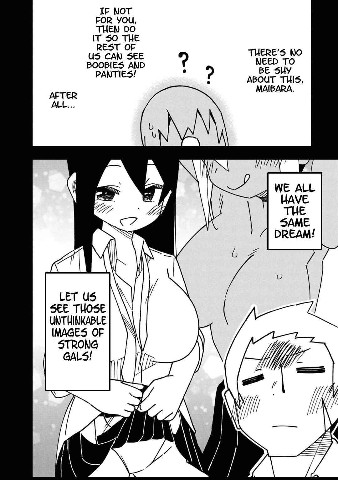 Maibara-kun wa Tsuyotsuyo Gal Kara Hanarerarenai Chapter 6 - Page 8
