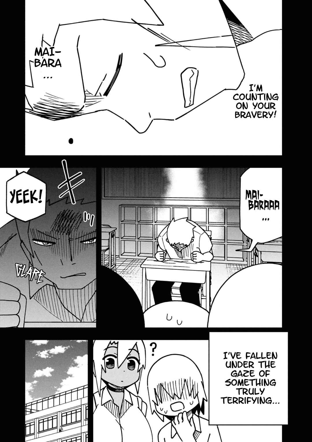 Maibara-kun wa Tsuyotsuyo Gal Kara Hanarerarenai Chapter 6 - Page 9