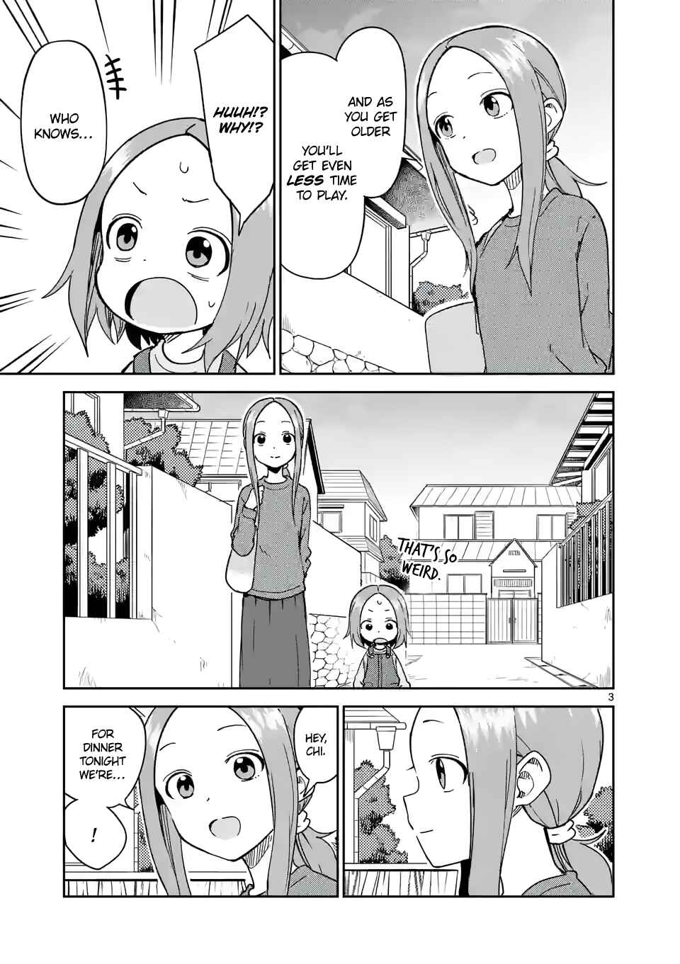 Karakai Jouzu no (Moto) Takagi-san Chapter 249 - Page 3