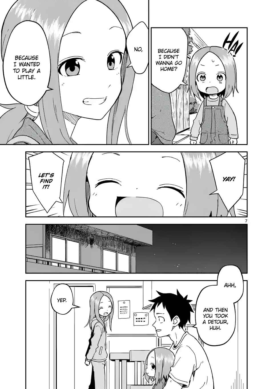 Karakai Jouzu no (Moto) Takagi-san Chapter 249 - Page 7