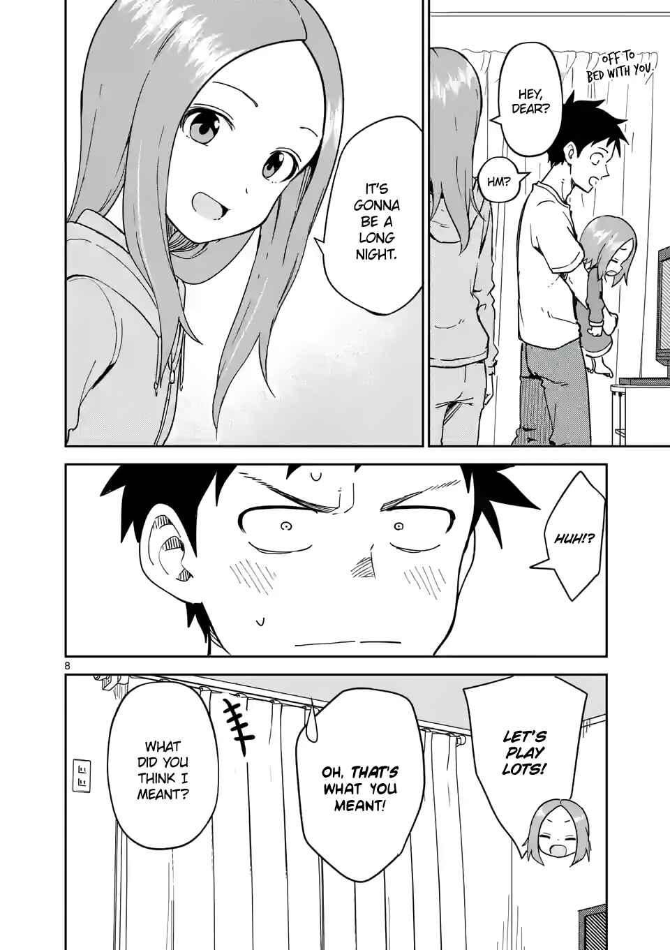 Karakai Jouzu no (Moto) Takagi-san Chapter 249 - Page 8