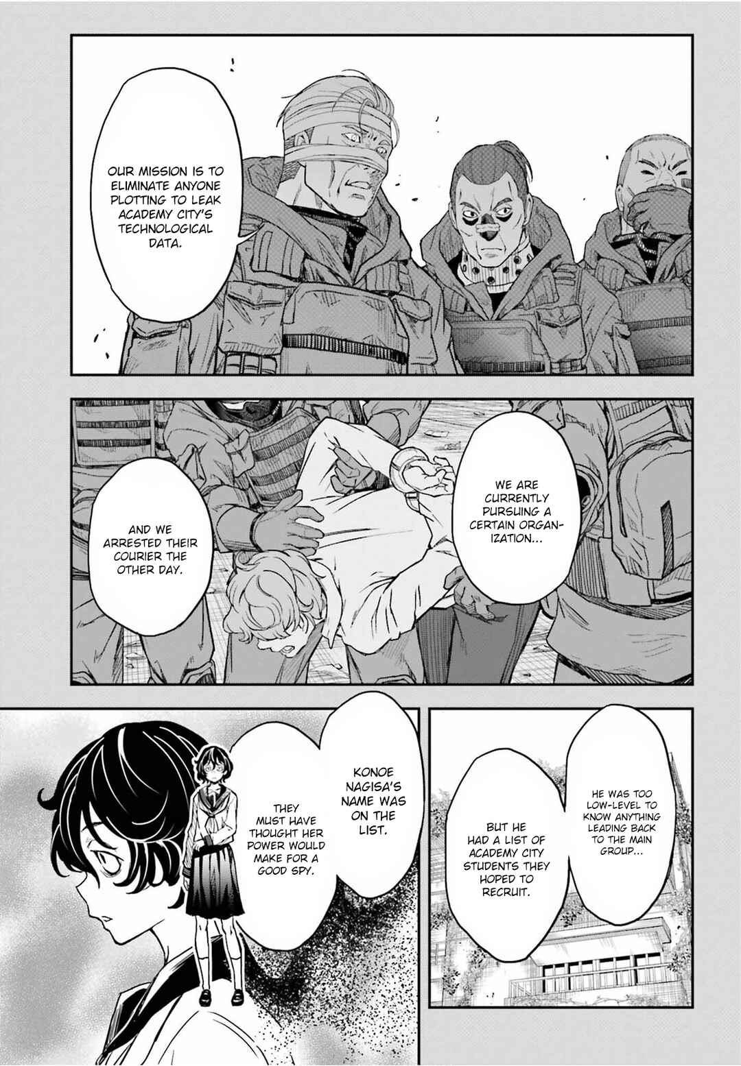 Toaru Majutsu no Index Gaiden: Toaru Kagaku no Railgun Chapter 149.2 - Page 3