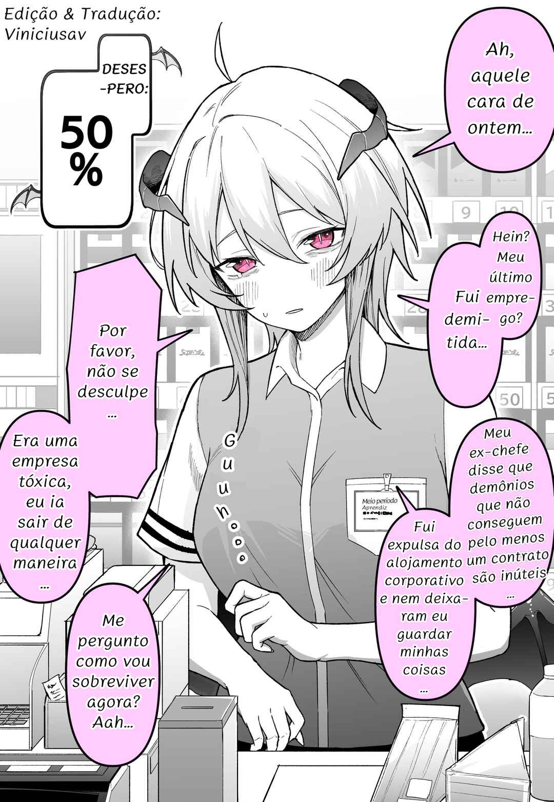 Au Tabi ni Girigiri ni Natteiku Akuma no Eigyou-chan Chapter 1 - Page 2