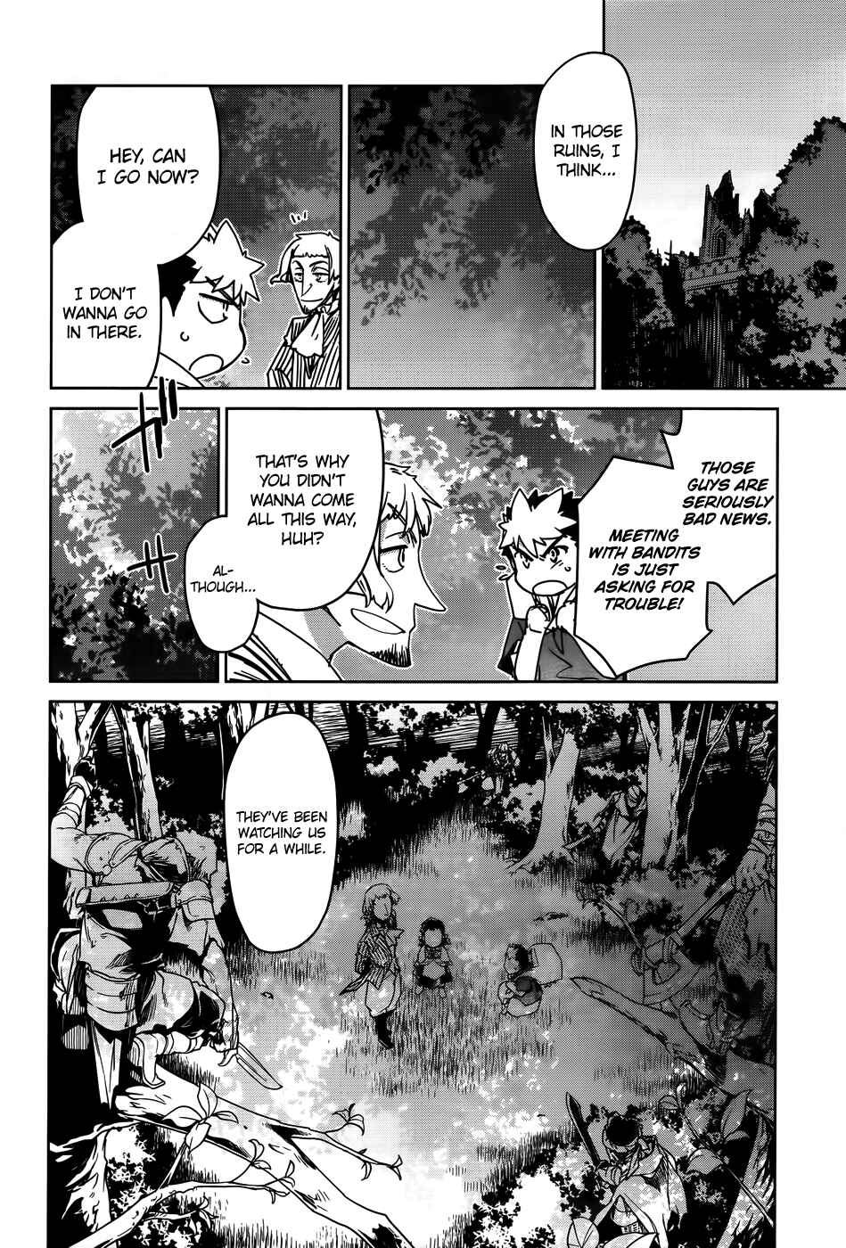 MAOYU : Archenemy and Hero “Become mine, Hero” “I refuse!” Chapter 36 - Page 22