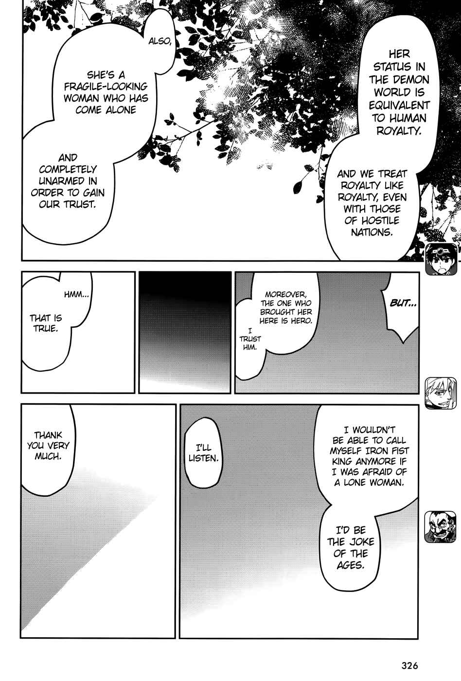 MAOYU : Archenemy and Hero “Become mine, Hero” “I refuse!” Chapter 36 - Page 36