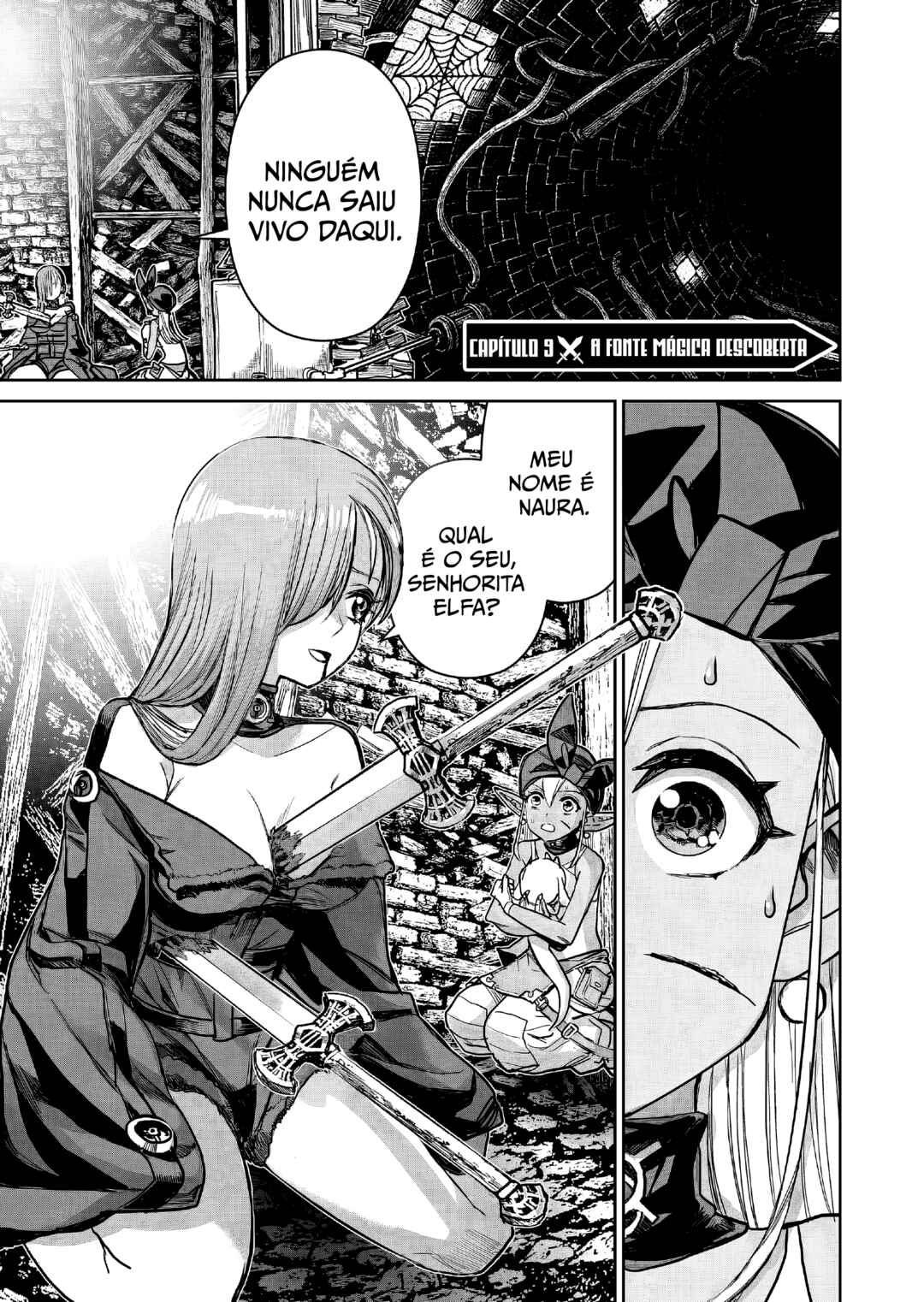 Abandoned: Tsuyosugite Buki ga Kowareru Yuusha to Buki Shokunin no Elf Chapter 9 - Page 1