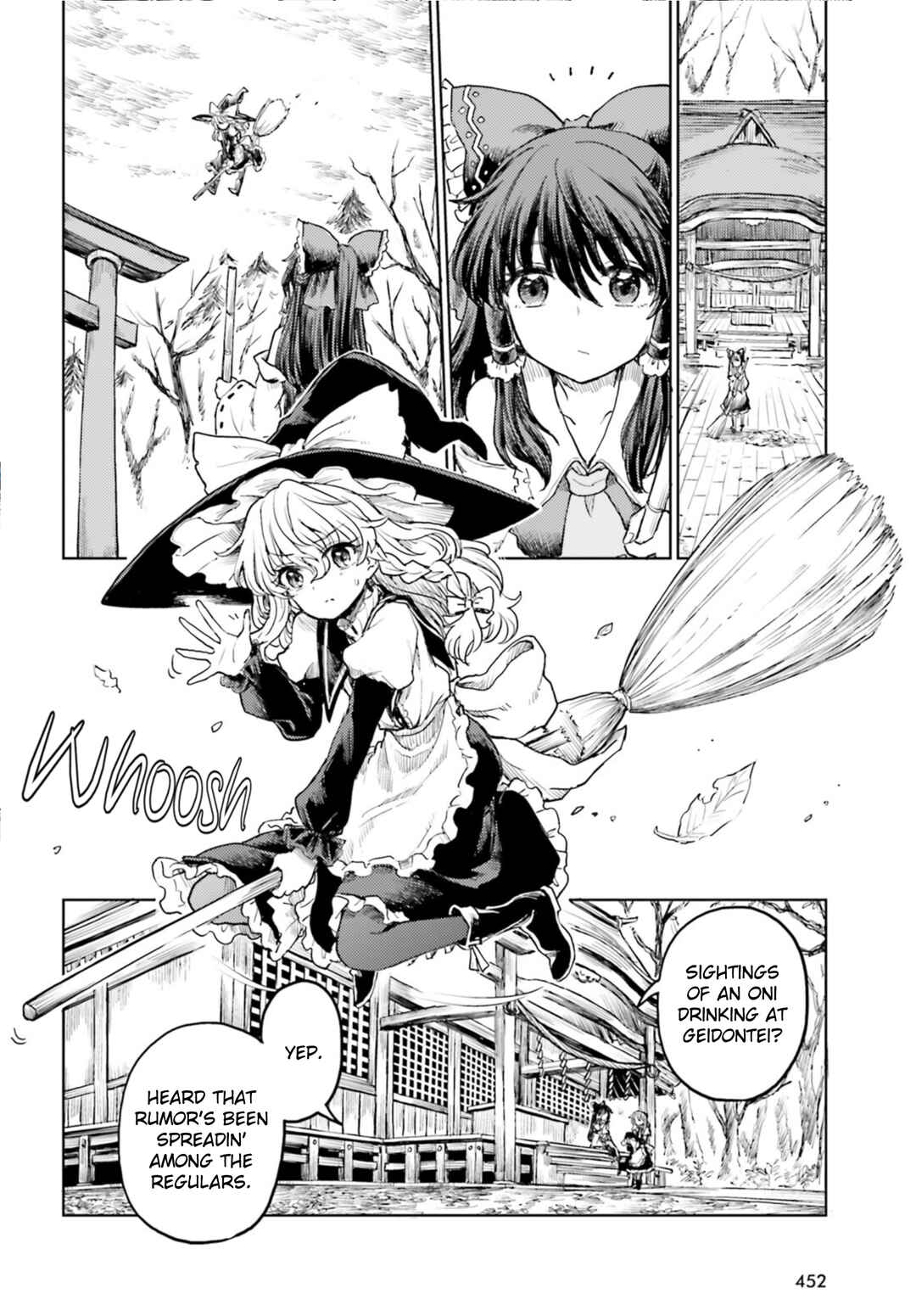 Touhou Suichouka: Lotus Eater-tachi no Suisei Chapter 35 - Page 2