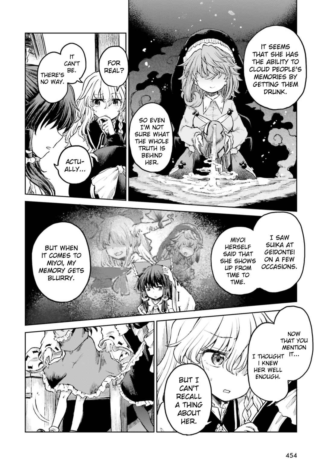 Touhou Suichouka: Lotus Eater-tachi no Suisei Chapter 35 - Page 4