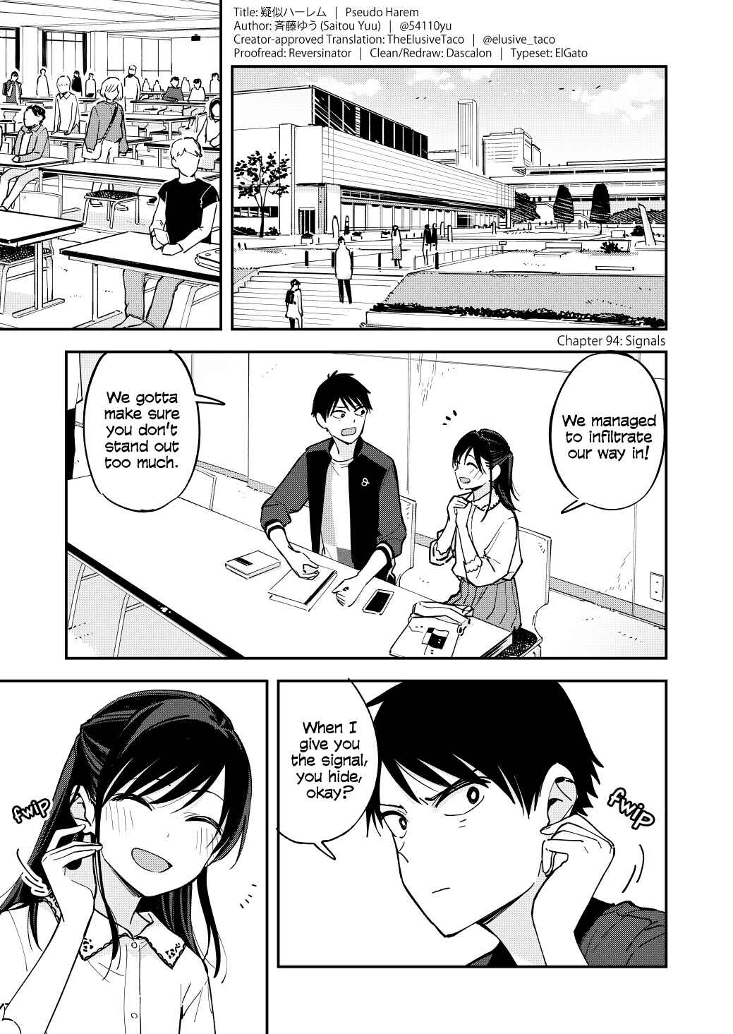 Giji Harem Chapter 94 - Page 1