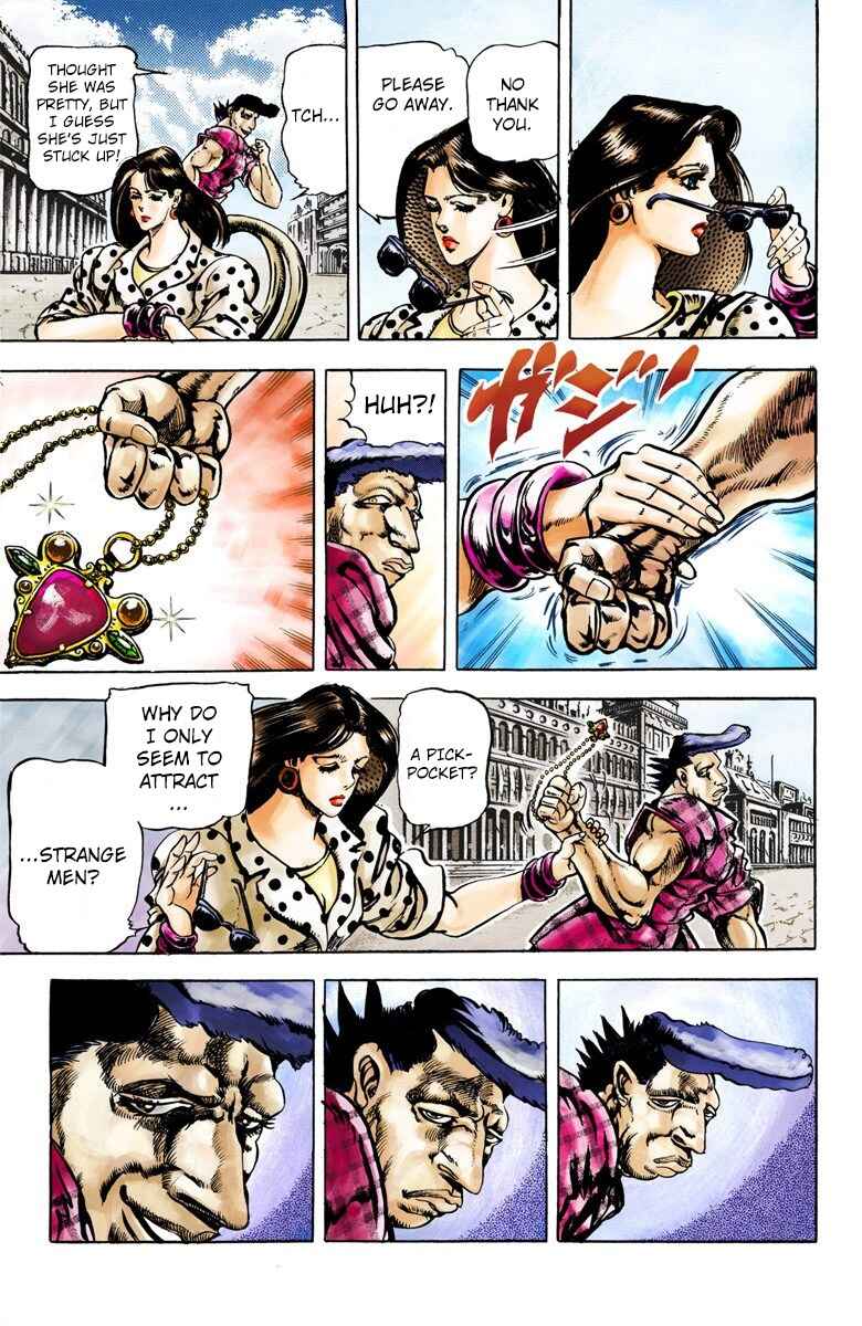 JoJo no Kimyou na Bouken: Part 2 - Sentou Chouryuu Color-ban Chapter 31 - Page 11
