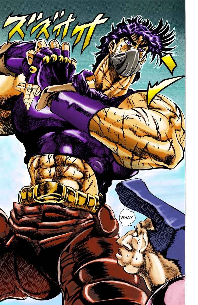 JoJo no Kimyou na Bouken: Part 2 - Sentou Chouryuu Color-ban Chapter 31 - Page 13