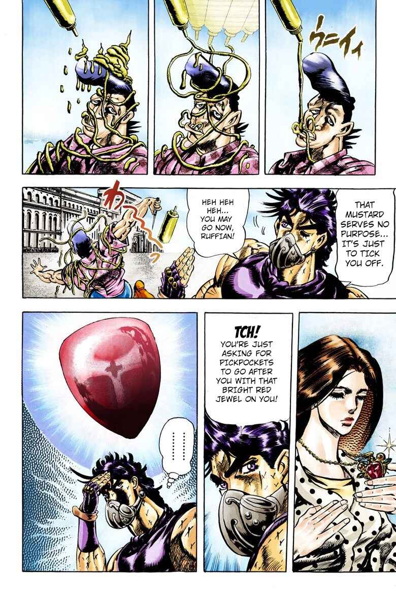 JoJo no Kimyou na Bouken: Part 2 - Sentou Chouryuu Color-ban Chapter 31 - Page 16