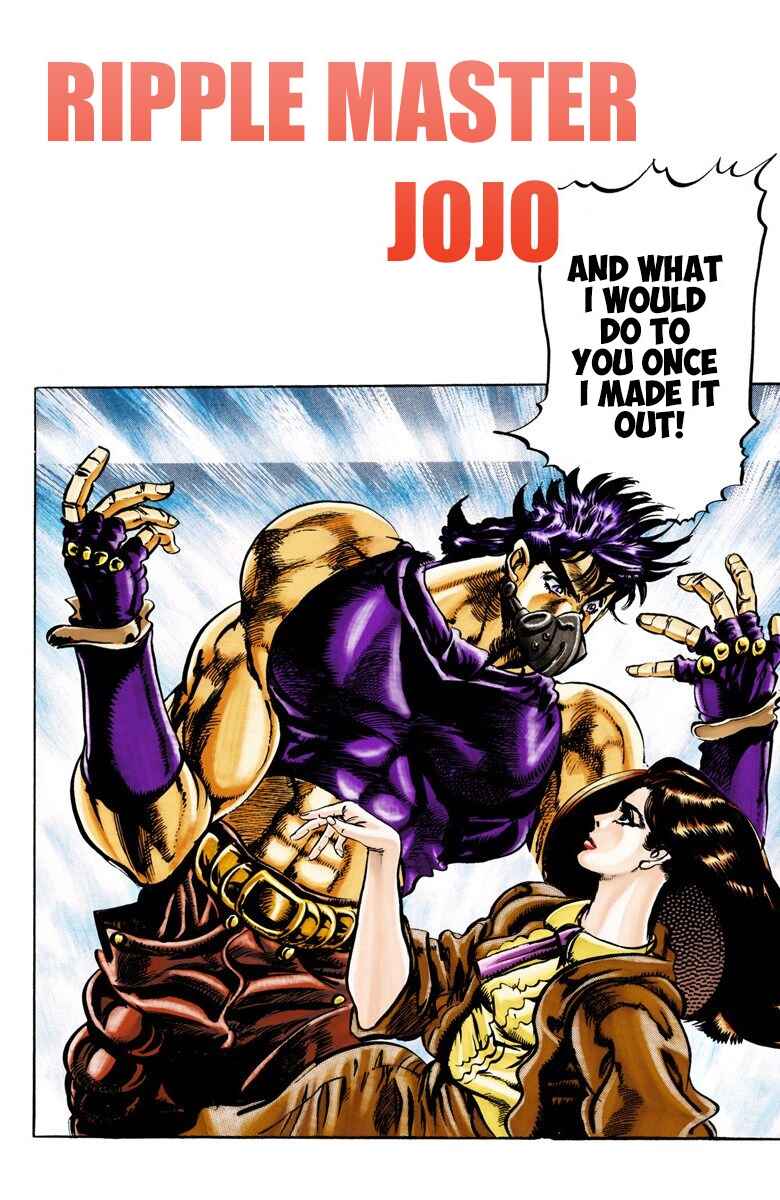 JoJo no Kimyou na Bouken: Part 2 - Sentou Chouryuu Color-ban Chapter 31 - Page 2