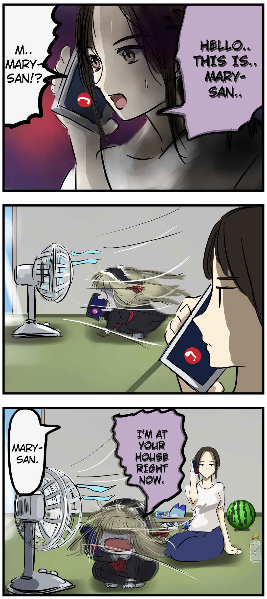 Mary-san Chapter 28 - Page 1