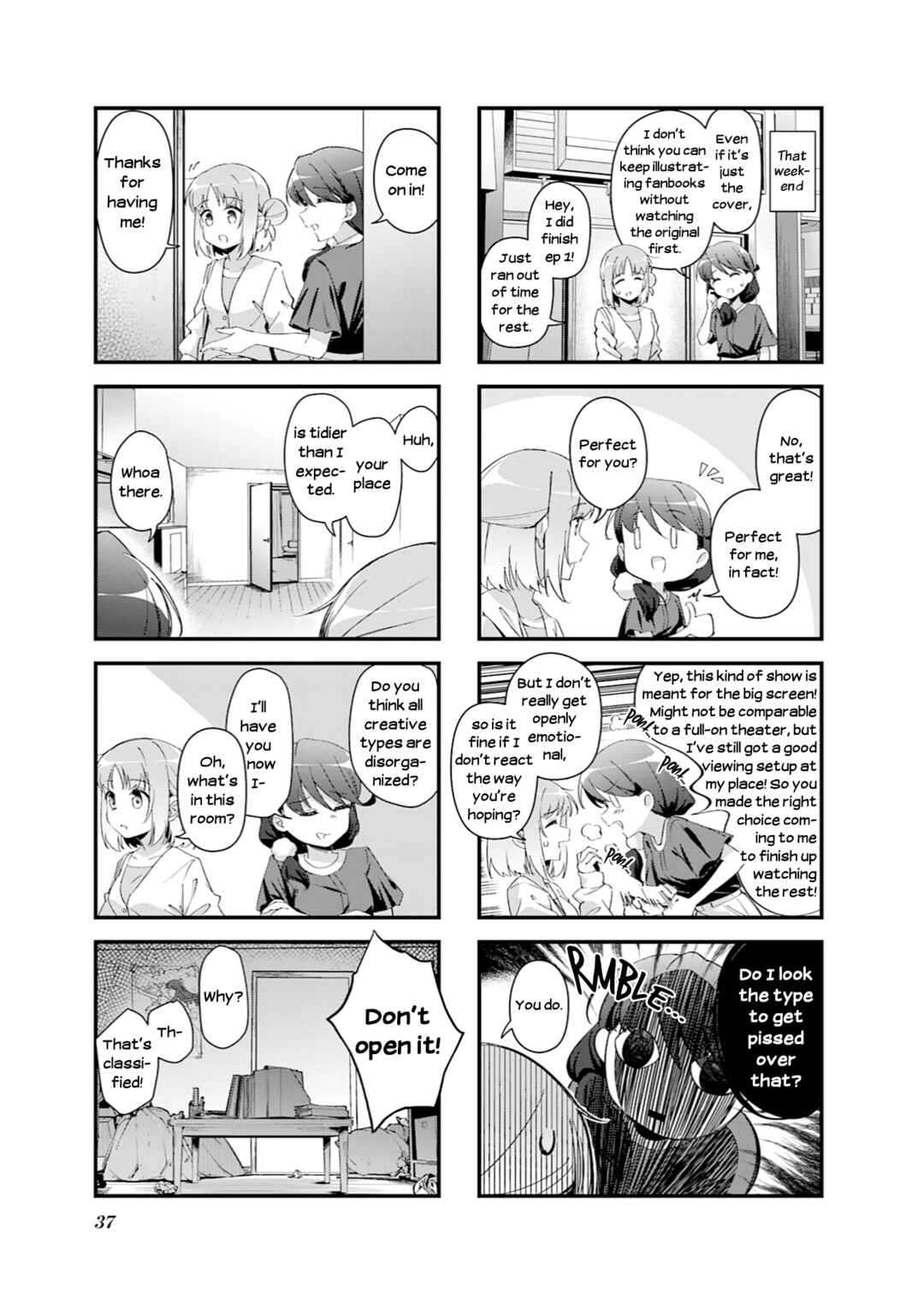 Juuji Tonbo wa Sora o Tobanai Chapter 4 - Page 5