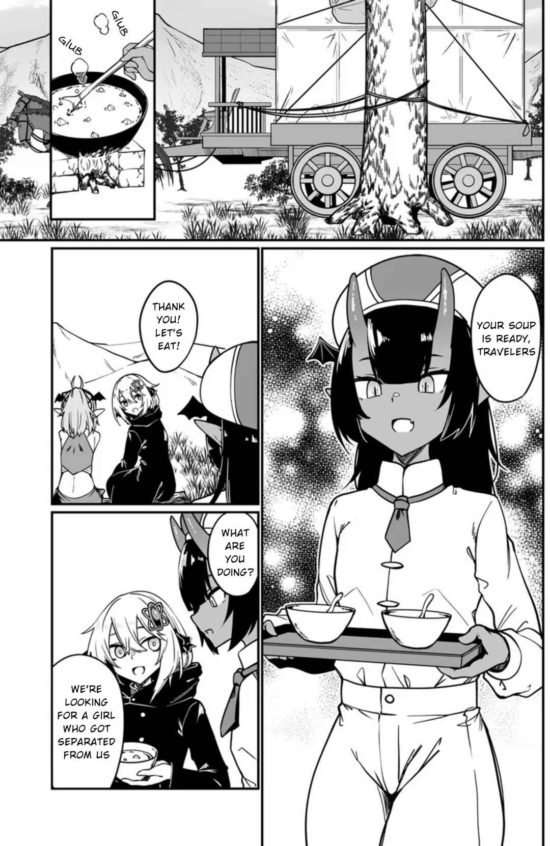 Furoufushi Shoujo no Naedoko Ryokouki Chapter 20.2 - Page 1