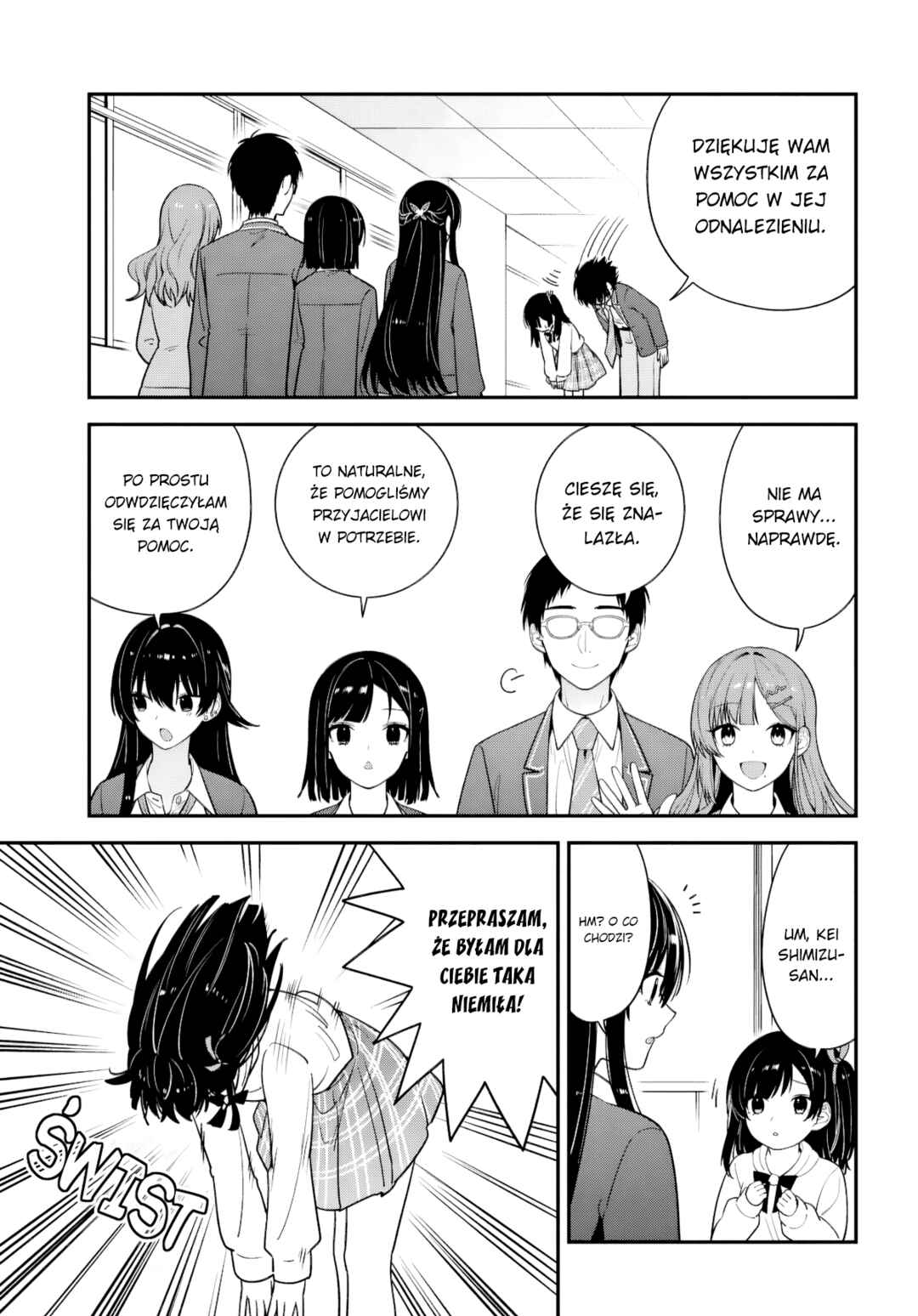Tonari no Seki no Yankee Shimizu-san ga Kami wo Kuroku Sometekita Chapter 15 - Page 18